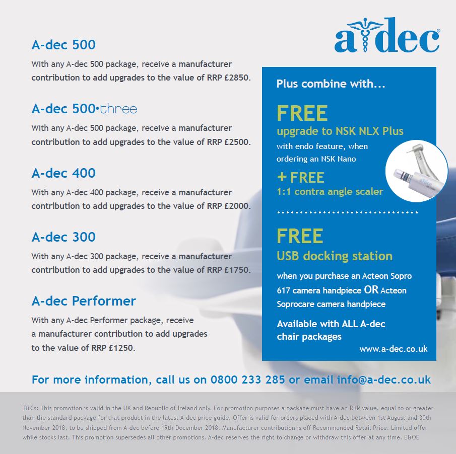 A-dec dental equipment