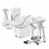 CLEO_II_cart.split-WHITE-72 Belmont Cleo Kneebreak Dental Chair