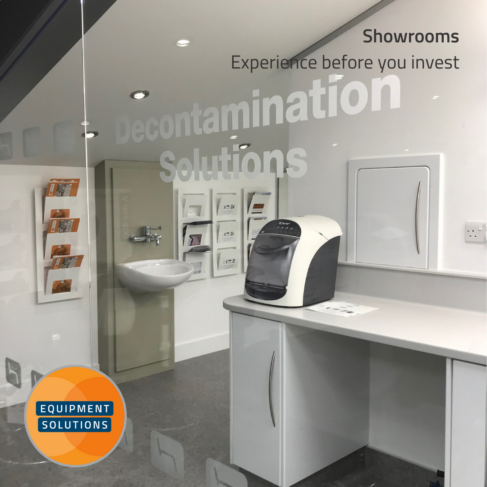 Experience the quality of our dental decontamination cabinetry at our UK showrooms.
