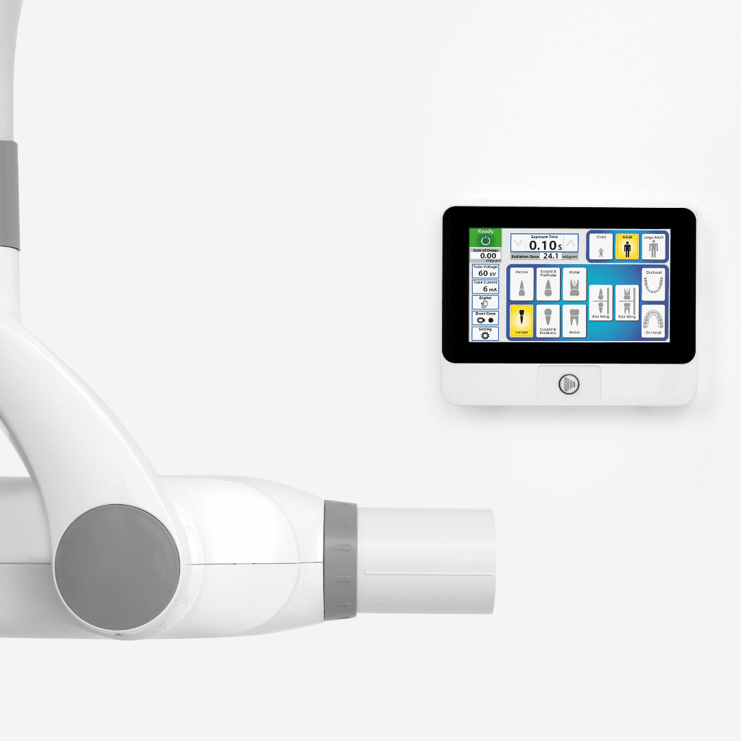 The Belmont Touch Intraoral x-ray offers a unique easy to use touch pad