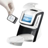 The Acteon PSpix Image plate scanner has a large touchscreen