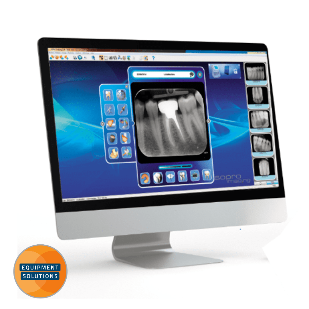 The Acteon PSpix Image plate scanner pairs with Acteon's easy to use software