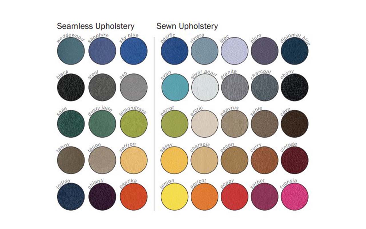 adec chairs colours swatches