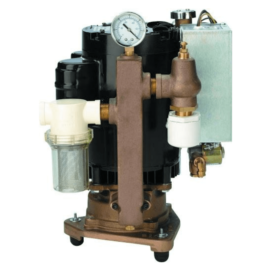 the Dentalez CV102 is a wet-line suction motor