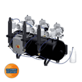 Cattani Compressor suitable for 14-18 dental surgeries