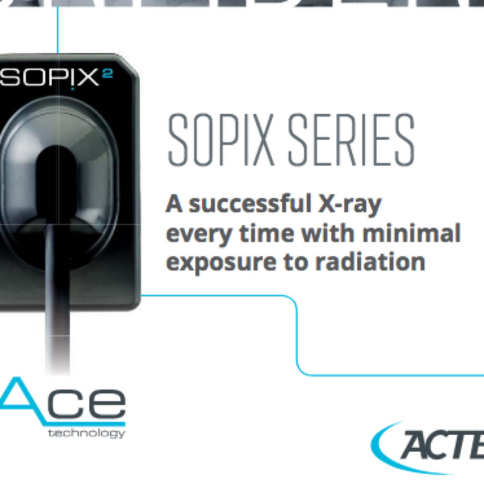 Acteon Xray Sensor Sopix 2Digital Equipment Hague Dental Supplies