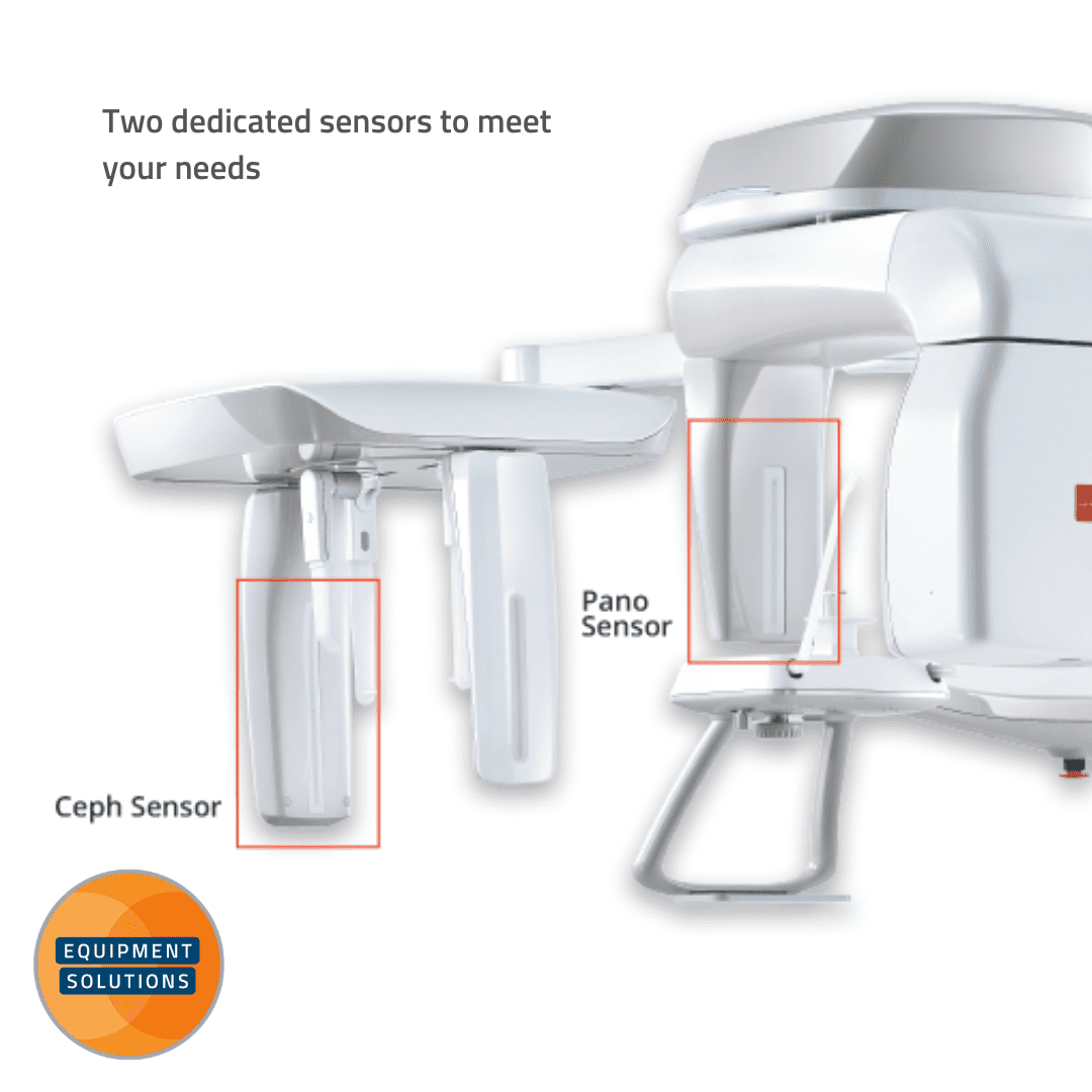 Vatech PaX-i OPG has two dedicated sensors