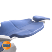 The A-dec 500 offers seamless upholstery