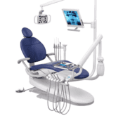 The Belmont 300 Dental Chair comes in a large choice of upholstery including Sewn and Seamless options.