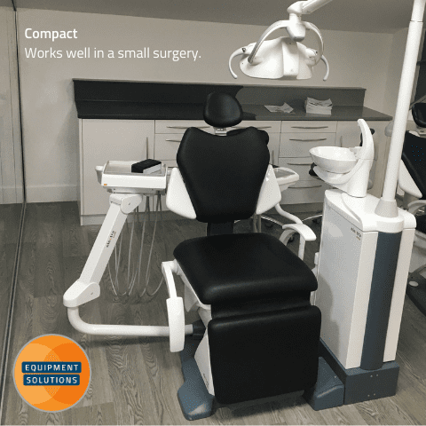 Fedesa Electra Ambi Kneebreak Chair is ideal for a small dental surgery.