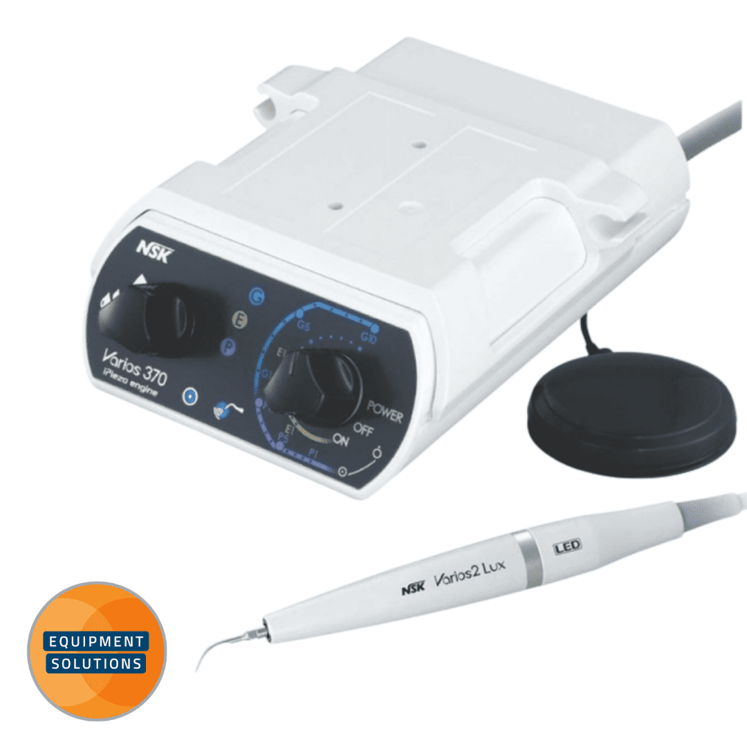 NSK Varios 37 Ultrasonic Scaler is a compact and portable unit.