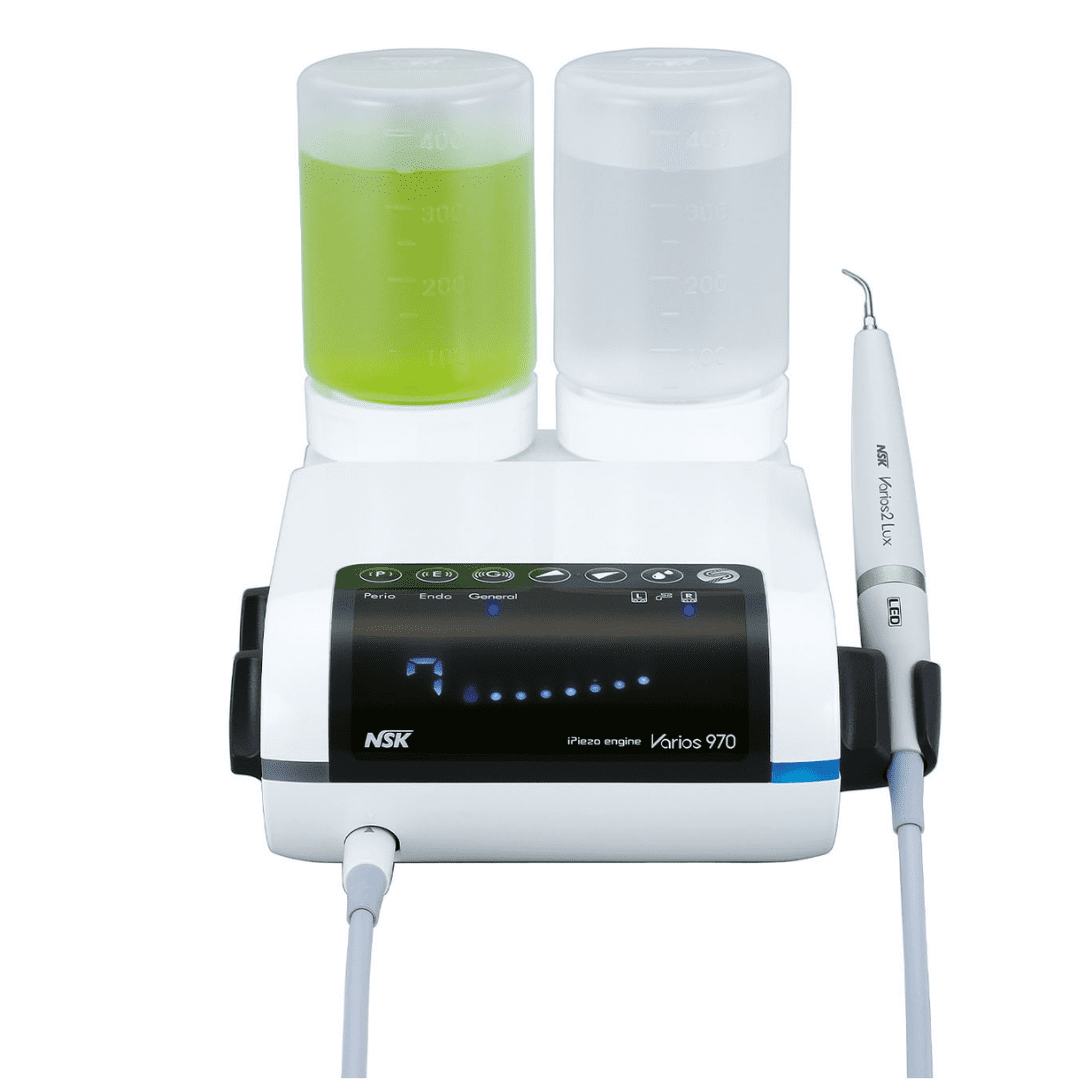 NSK 970 Piezon Electric Scaler System is a compact table top unit.