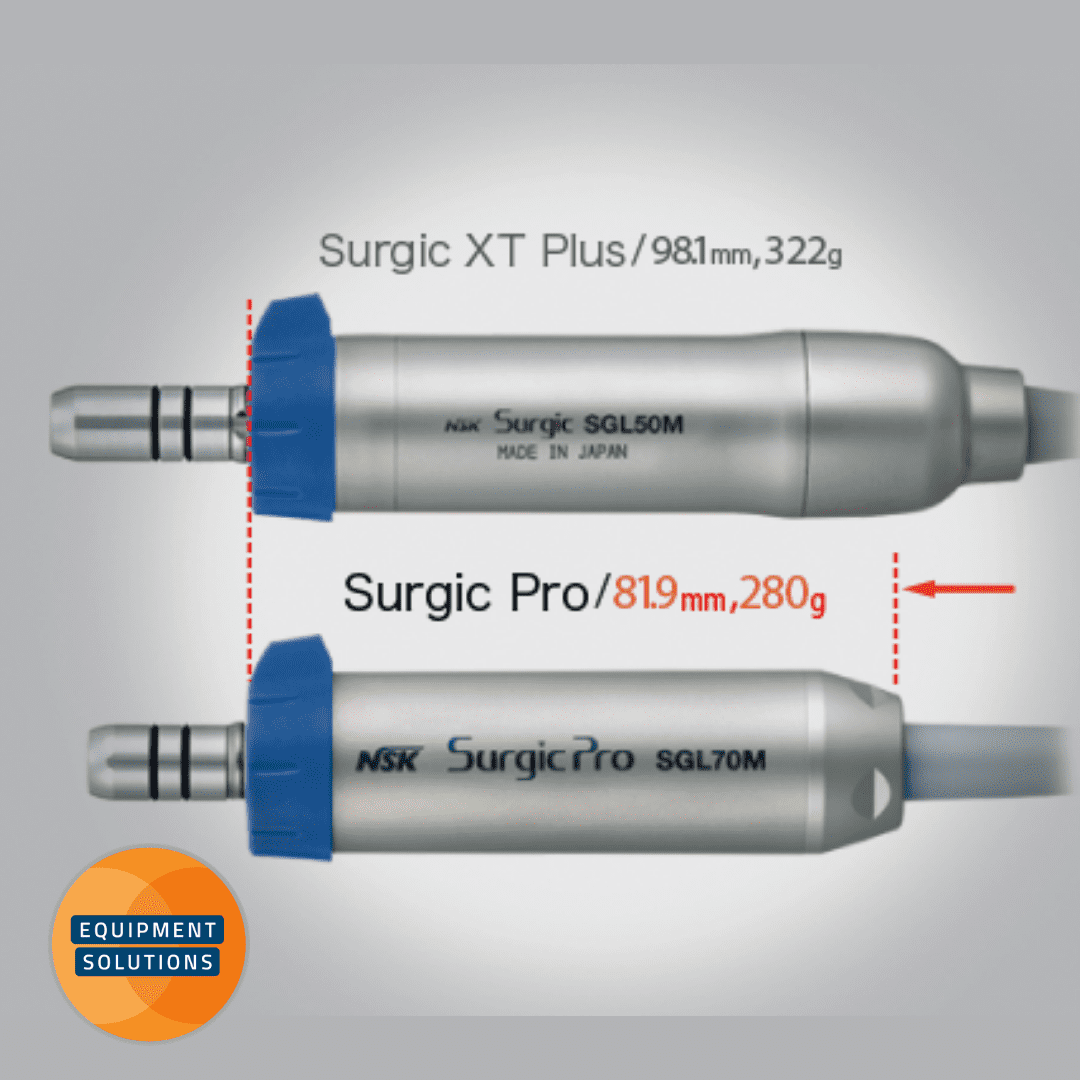 NSK Surgic Pro Implant Unit is a lightweight motor.