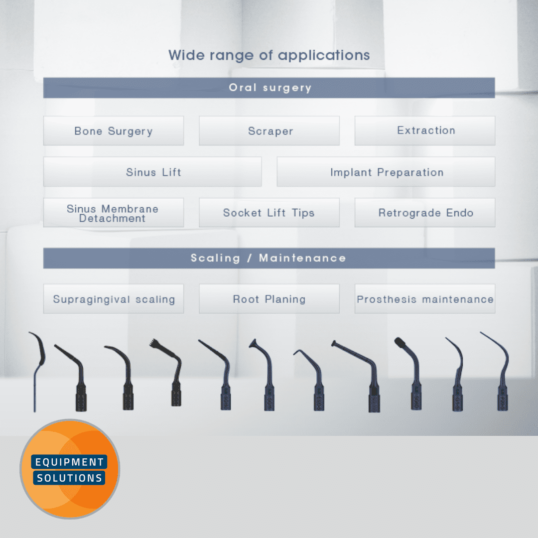 NSK VarioSurg 3 supports a range of dental surgical procedures.