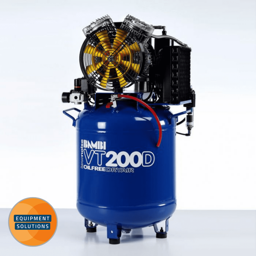 Bambi VT200 D oil-free Compressors with dryer