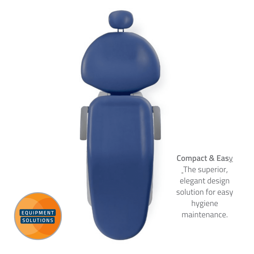 Belmont Progres is a robust and compact stand alone dental chair