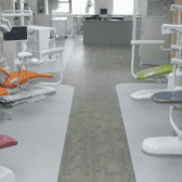 Birds eye of the Hague Showroom Dental Equipment Showrooms