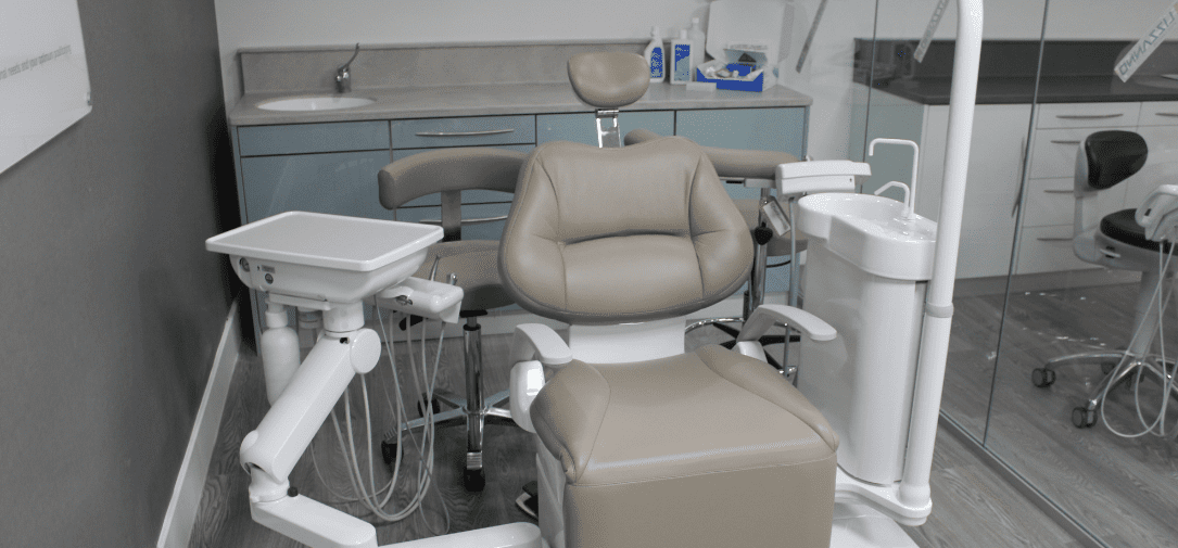 Dental Equipment Showrooms with Belmont Cleo IIE and cabinetry