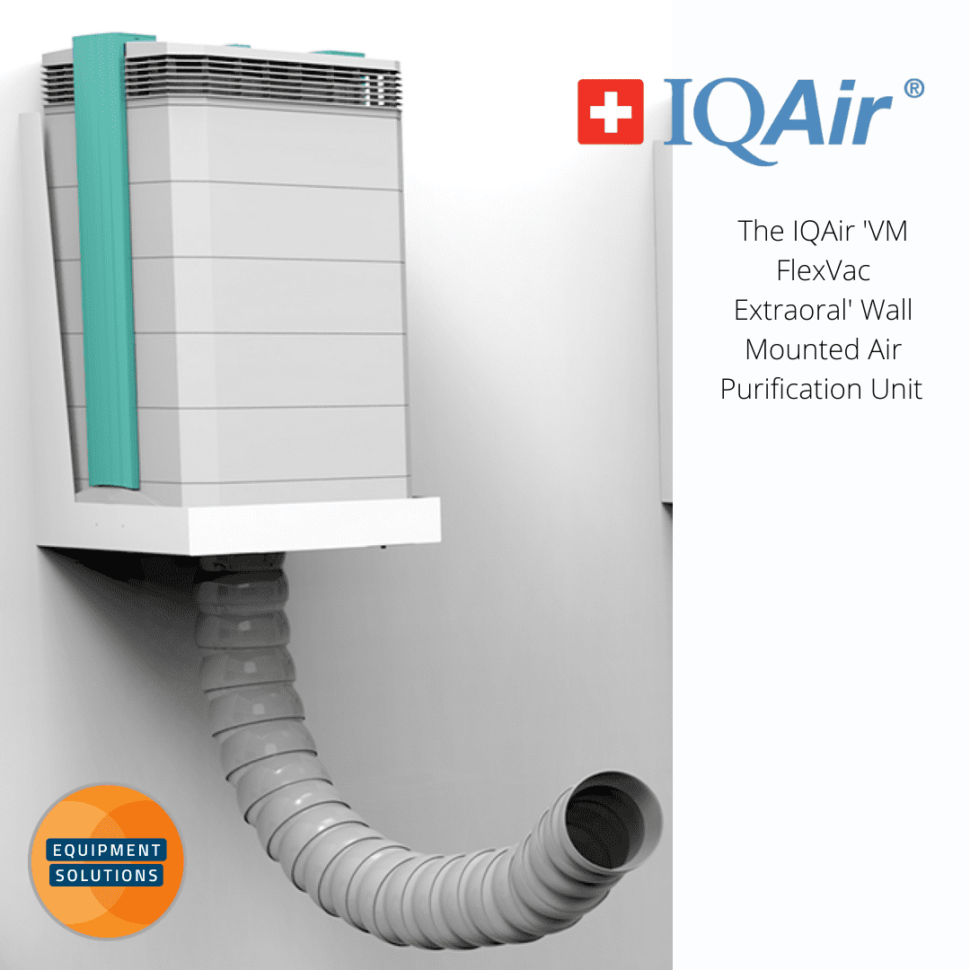 Cleanroom 250 IQAir Air Purifier has a wall mounted option