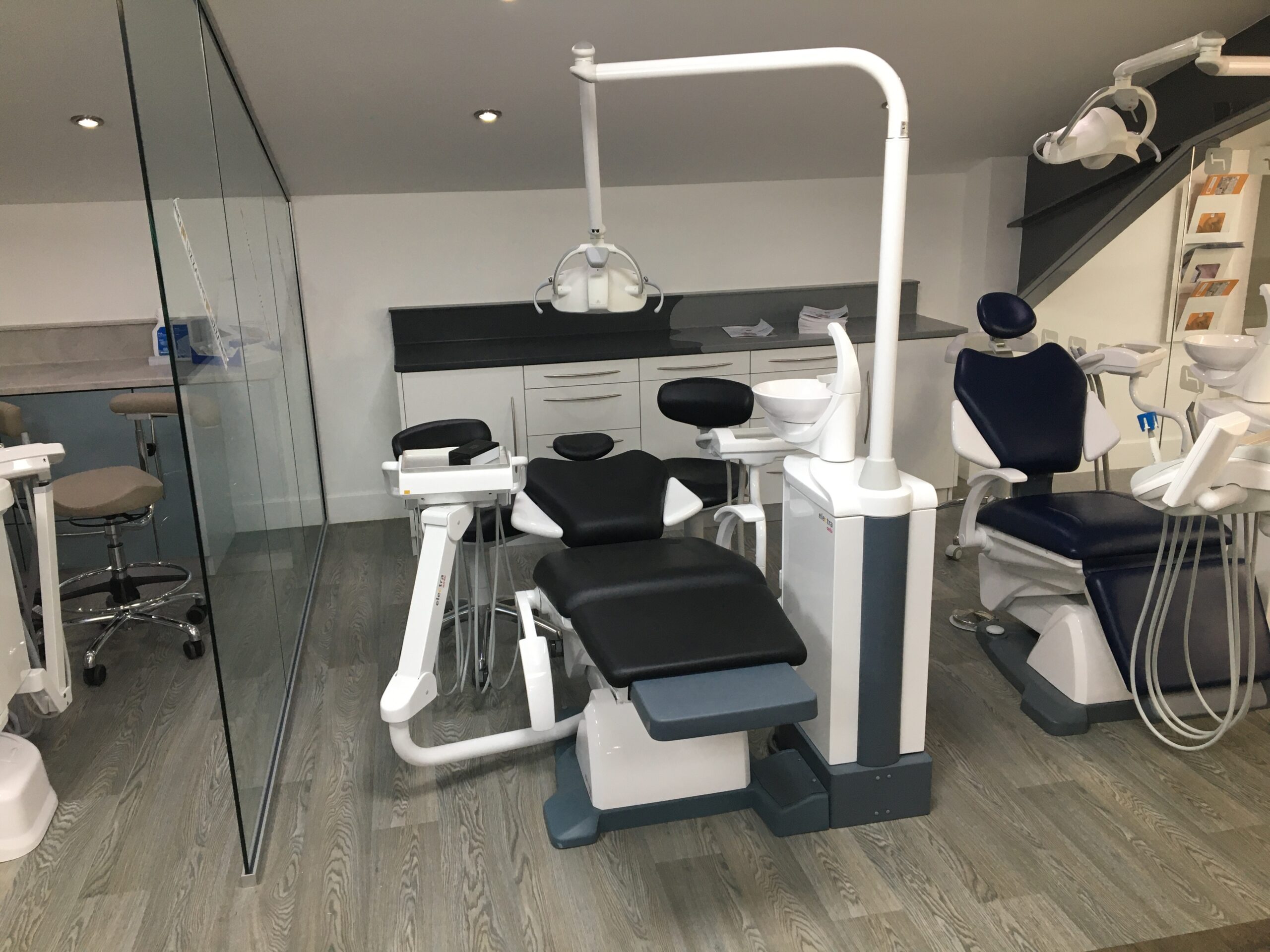 Fedesa dental chairs in the Hague Dental Supplies Showroom
