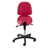 Bambach Cutaway Saddle Stool with Backrest