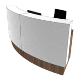 Evoke Reception Desk RENDER Evoke Reception Desk