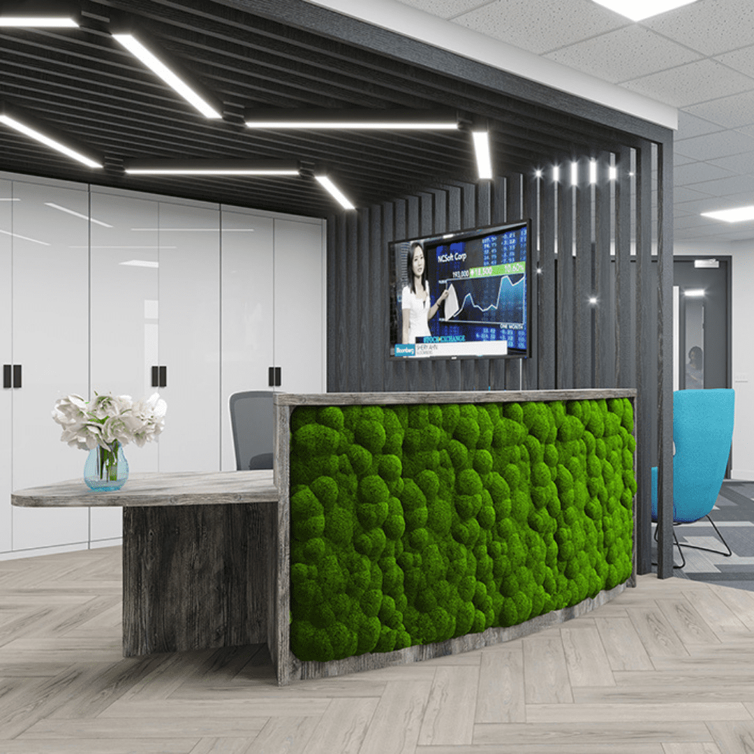 Moss Reception Desk