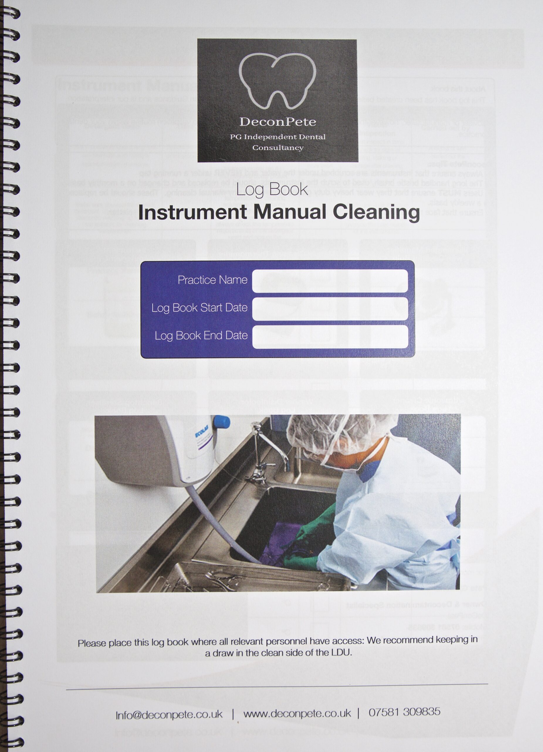 Instrument Manual - Hague Dental Supplies