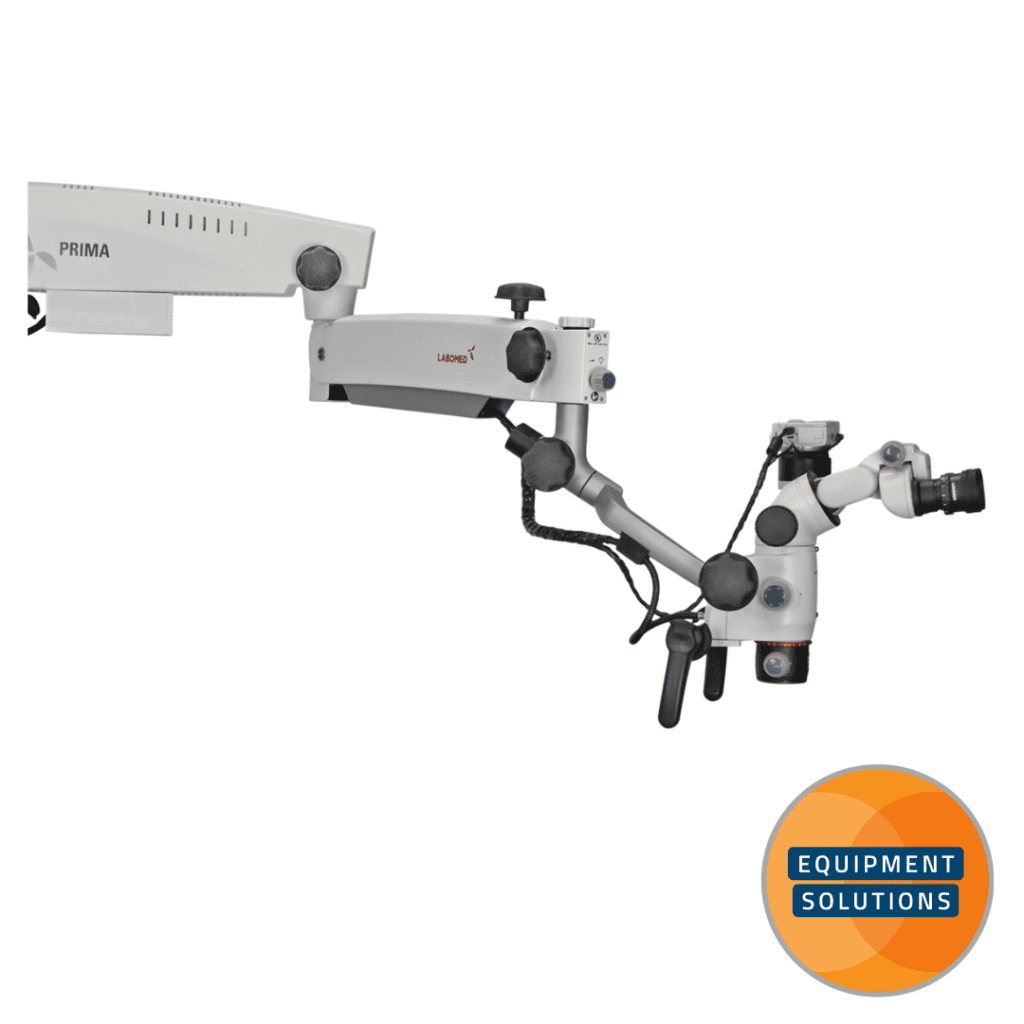 Labomed Prima DNT Microscope with Ceiling Mount Hague Dental Supplies