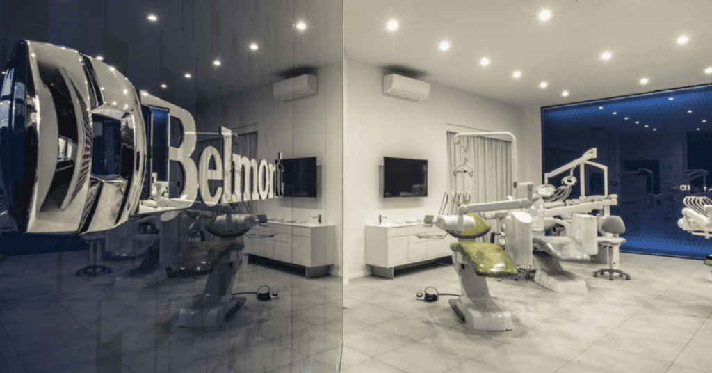 Belmont dental chairs showroom