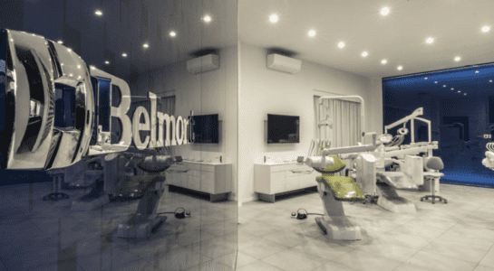 Belmont dental chairs showroom