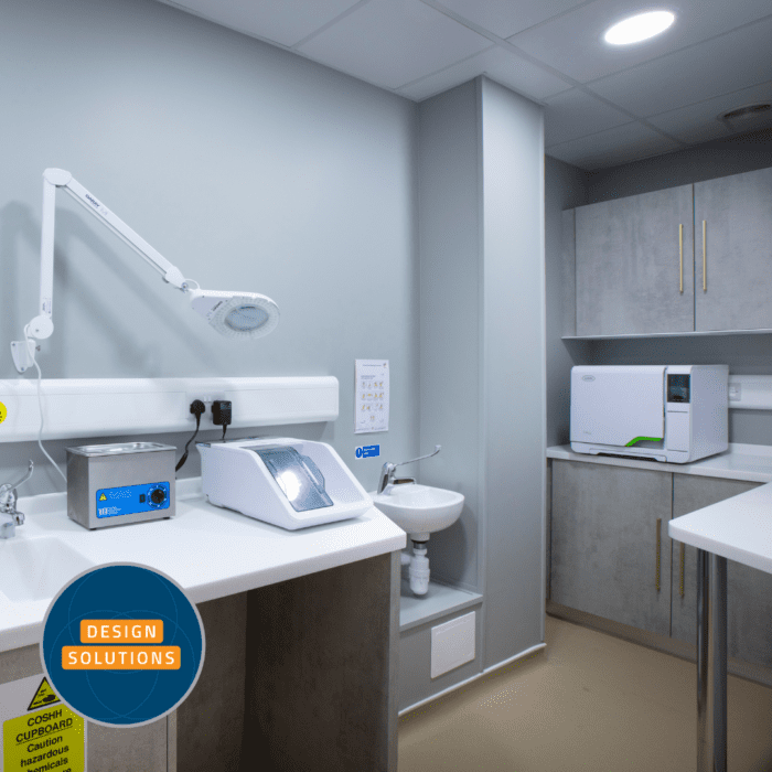 Decontamination room design