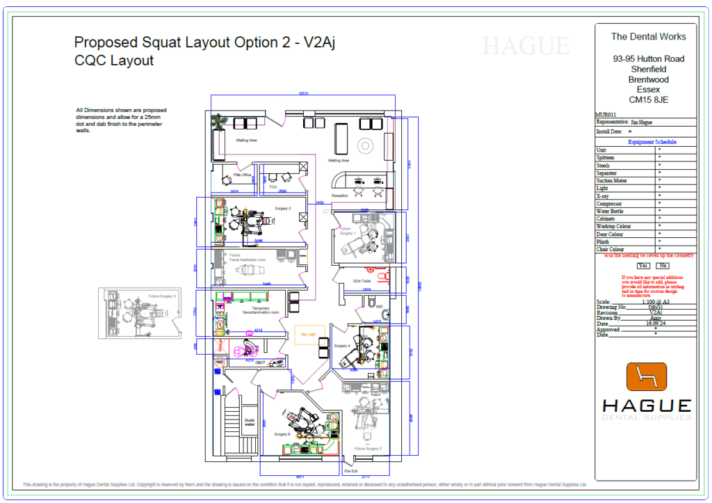 MUR011 The Dental Works CAD Plan Practice