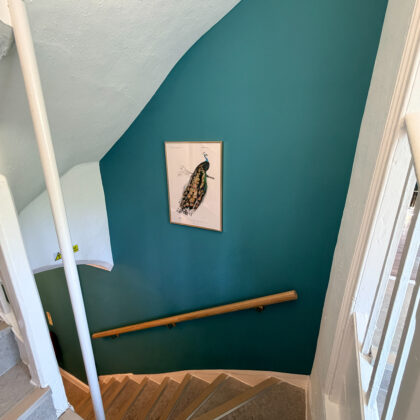 Dental Practice Reception Stairs