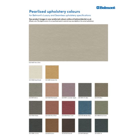 Belmont - Pearlised Colours 2026 Belmont Dentist ic-D Stool | Hague Dental Supplies |