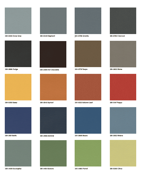Belmont Upholstery Colours for Chairs and Stools | Hague Dental Supplies |